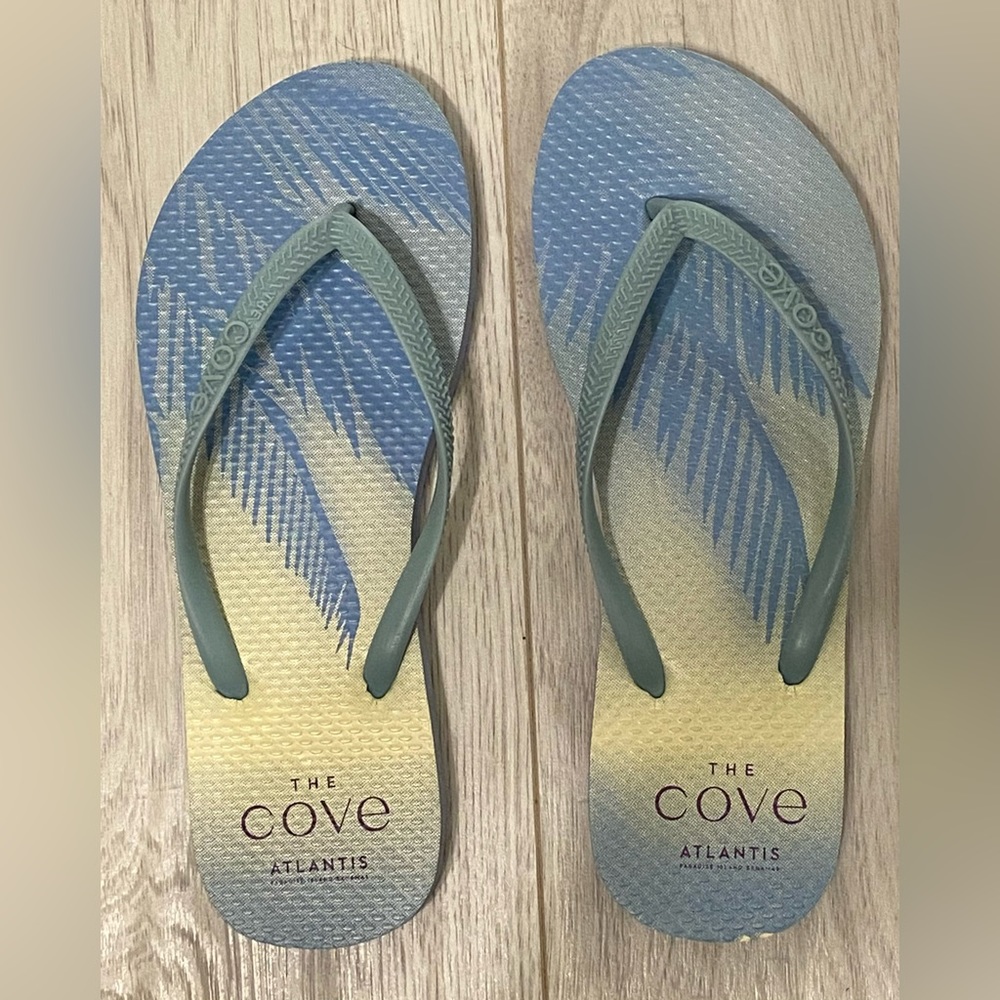 The Cove Atlantis Flip Flops New Without Tags Size 7-8